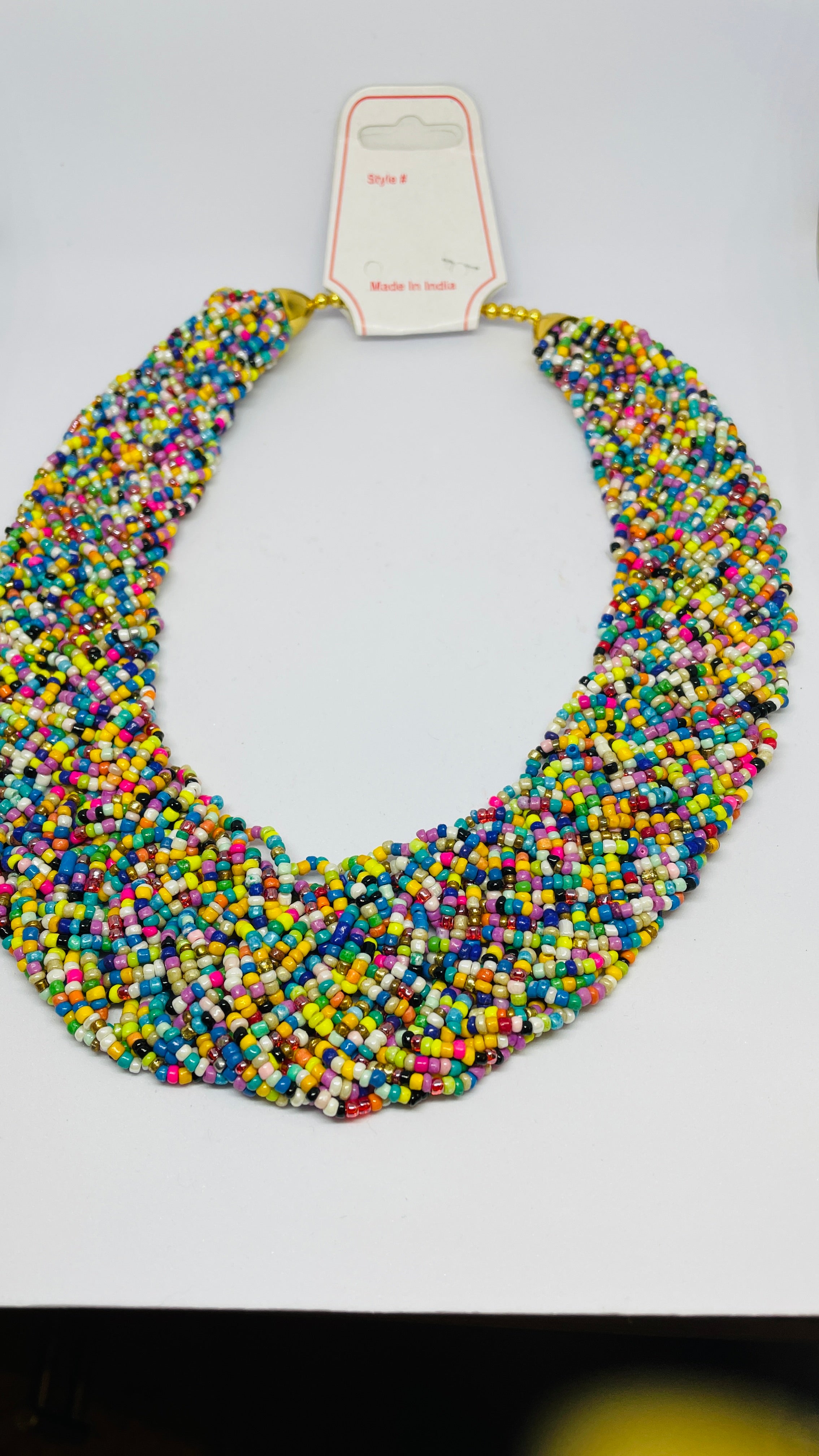 Woven pattern Neckpiece