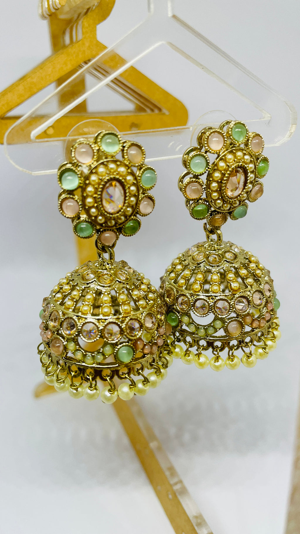 Premium phool jhumkas