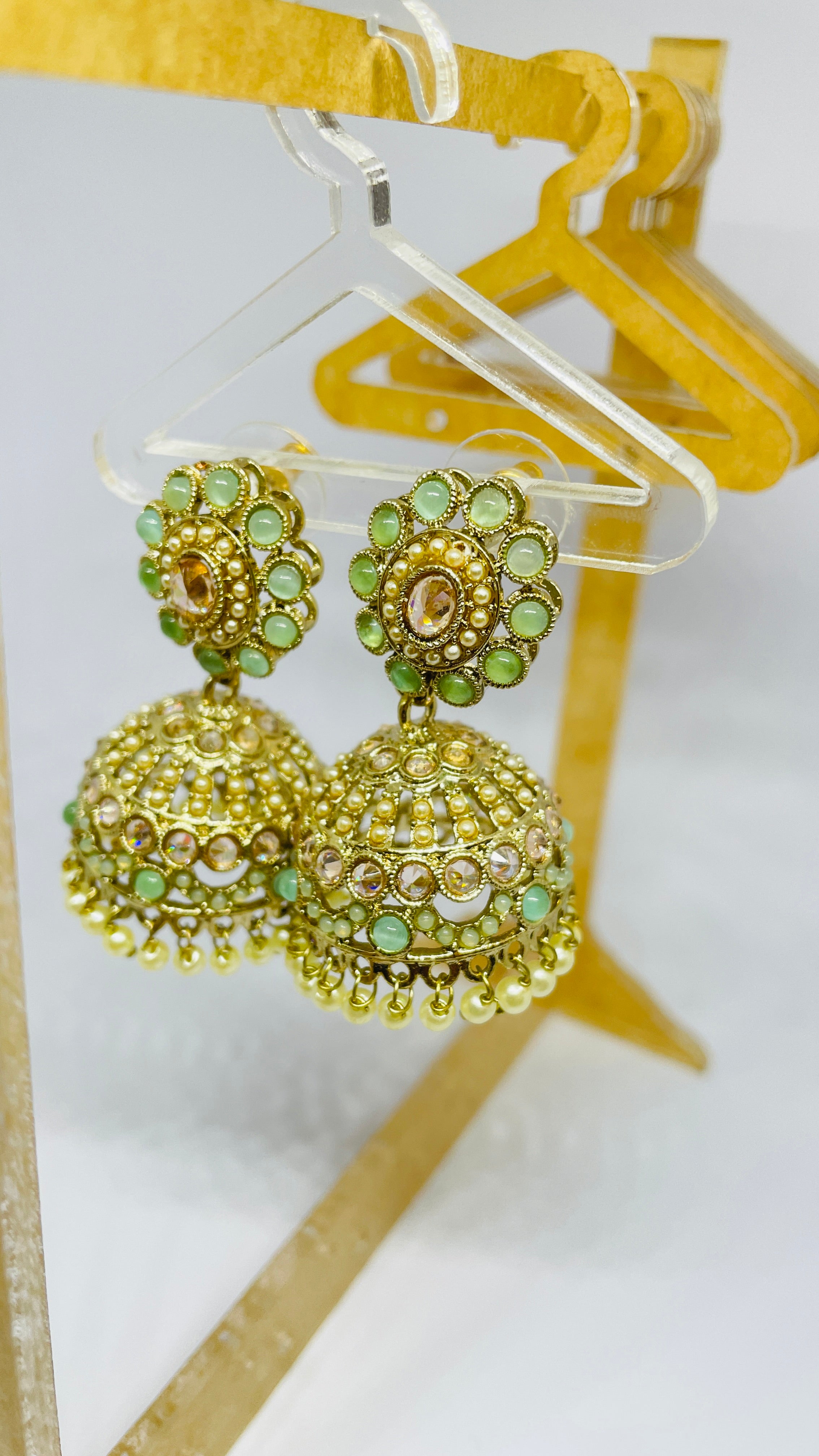 Premium phool jhumkas